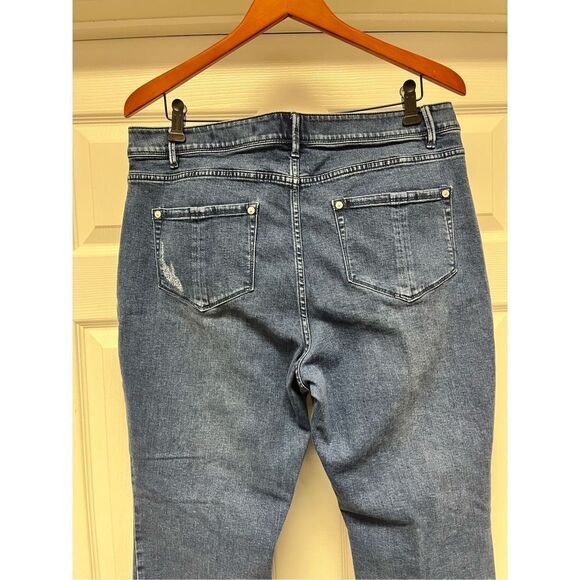 J. Jill Kick-Flare Ankle Jeans sz 14 EUC - Picture 4 of 6